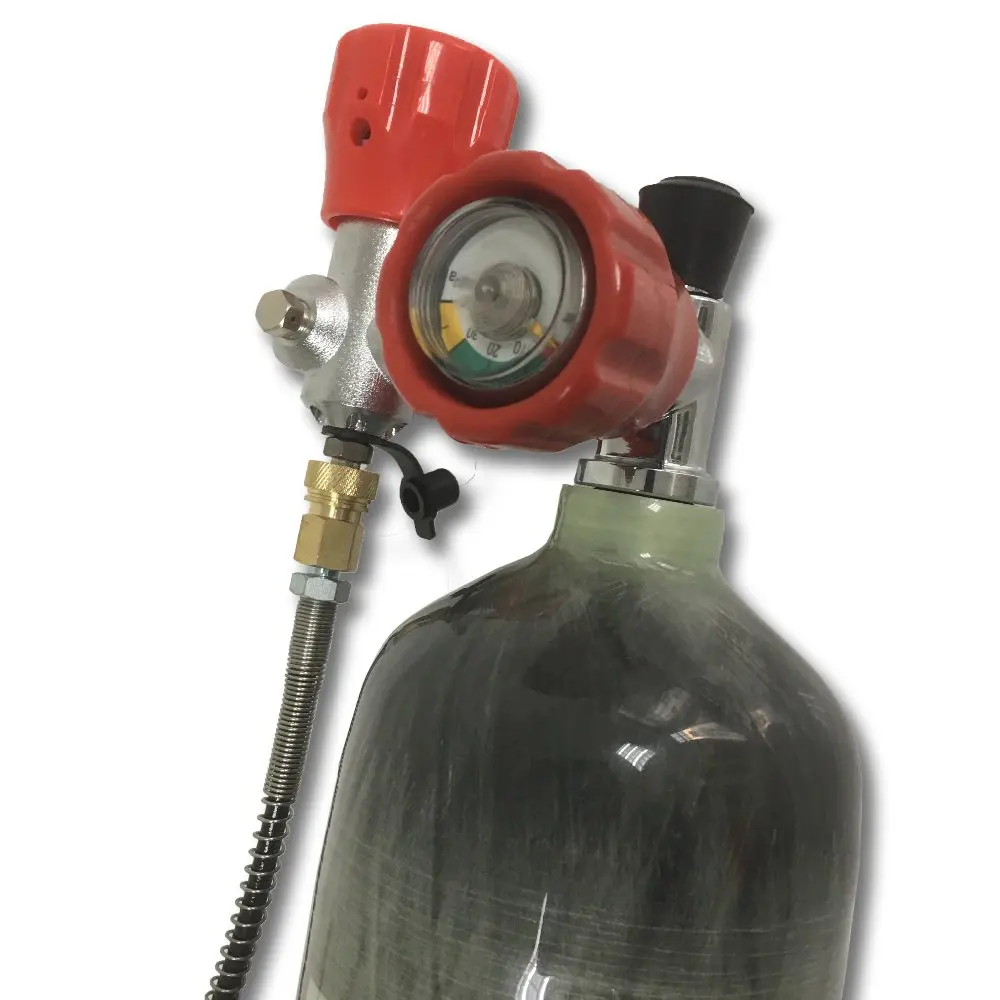 

AC103101 Mini Air Tank 3L EN12245 30mpa 4500Psi Air Cylinder PCP Tank SCBA Bottle For Compressed Air Gun Paintball Acecare 2019