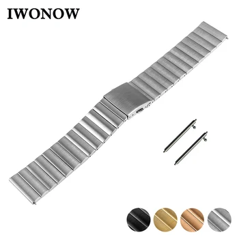 

Stainless Steel Quick Release Watch Band 22mm for Samsung Gear S3 Classic / Frontier Folding Buckle Strap Wrist Belt Bracelet