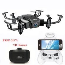 New Arrival XY019HW 2.4G 6-Axis Mini Foldable Drone With 480P/ 720P FPV HD Camera RC Quadcopter Altitude Hold Helicopter
