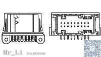 

1-968720-2[MQS PIN HEADER 32 POS]