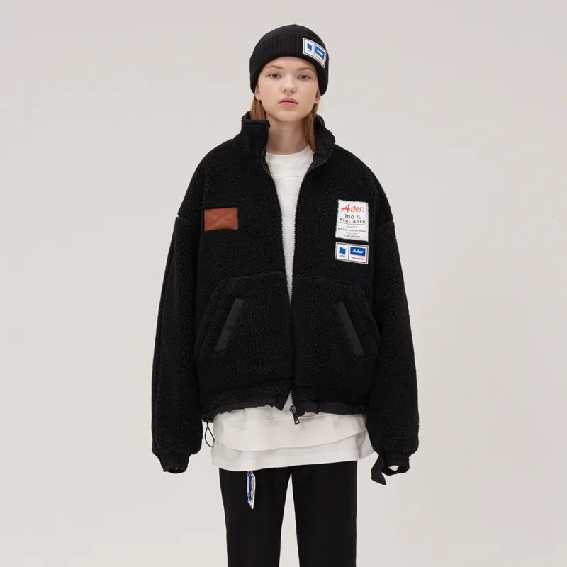 

2018 Winter Warm Faux Fur Coats and Jackets Women Double-sided Wear Streetwear Womens Jackets Cashmere Zippers Fur