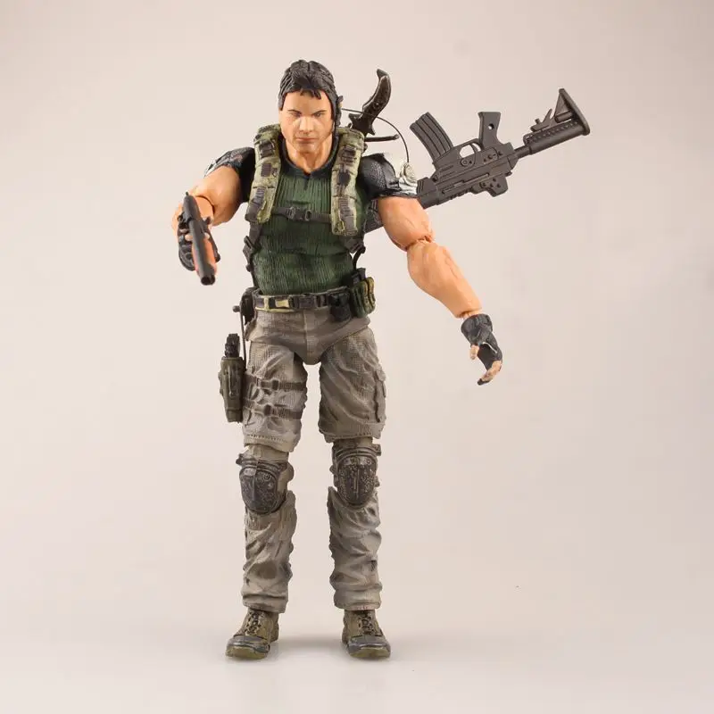 

PLAY ARTS KAI Biohazard 5 Resident Evil 5 Chris Redfield PVC Action Figure Collectible Model Toy