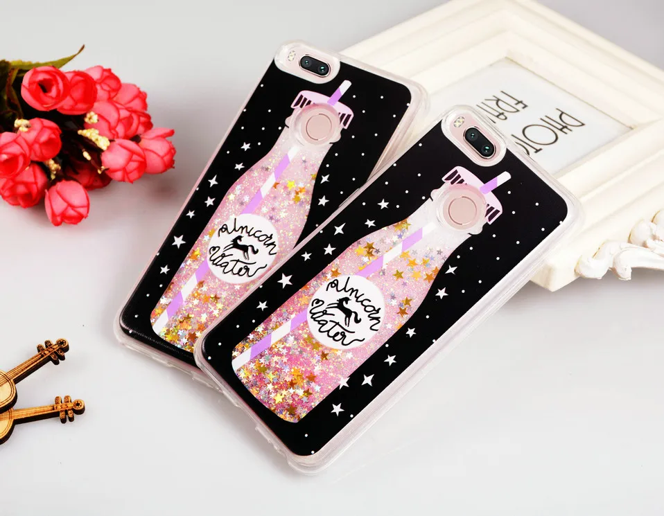 Quicksand Case for Xiaomi Mi A1 Cover Xiaomi A1 Silicone Glitter Liquid Case For Cover Xiaomi Mi 5X Coque Xiomi xiami Mi5X Cases (5)