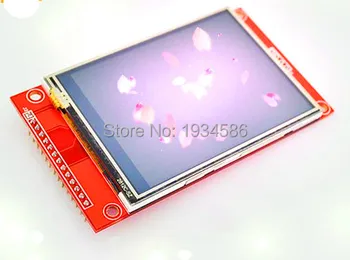 

10pcs 2.8" SPI ILI9341 TFT LCD Display 240x320 Touch Panel Serial Port Module 5V/3.3V with PCB Adapter Power IC SD Socket