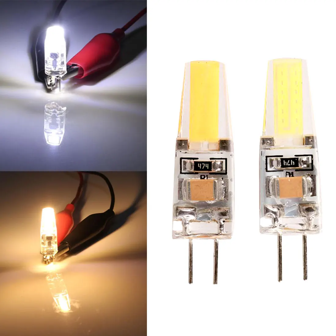 

LED Lamp G4 220V 6W COB LED G4 Bulb Dimmable for Crystal Chandelier Lights Mini LED Light
