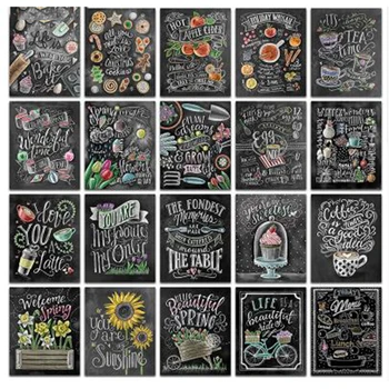 

Life is What You Bake It Diamond Painting DIY Hobby Food Diamond Embroidery Picture Decoration for Restaurant Dining Room