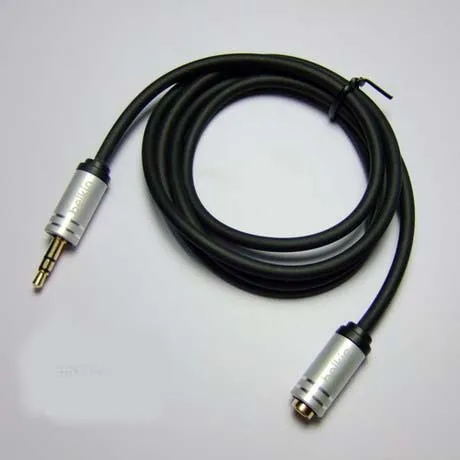 Смелый металлический удлинитель 1 м без потерь звук смелый анти-тянуть hifi кабель