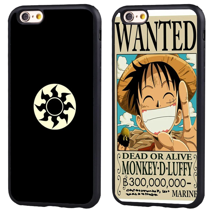 one piece trafalgar law logo Soft TPU Silicone Protective case Cover For iPhone X 8 7 7Plus 6 6S Plus 5 5S 5C SE Back Shell |