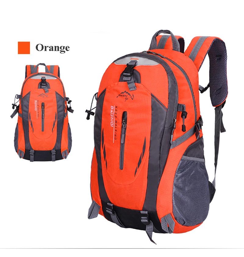 40L Waterproof Durable Outdoor Climbing Backpack Women&Men Hiking Athletic Sport Travel Backpack High Quality Rucksack (19)