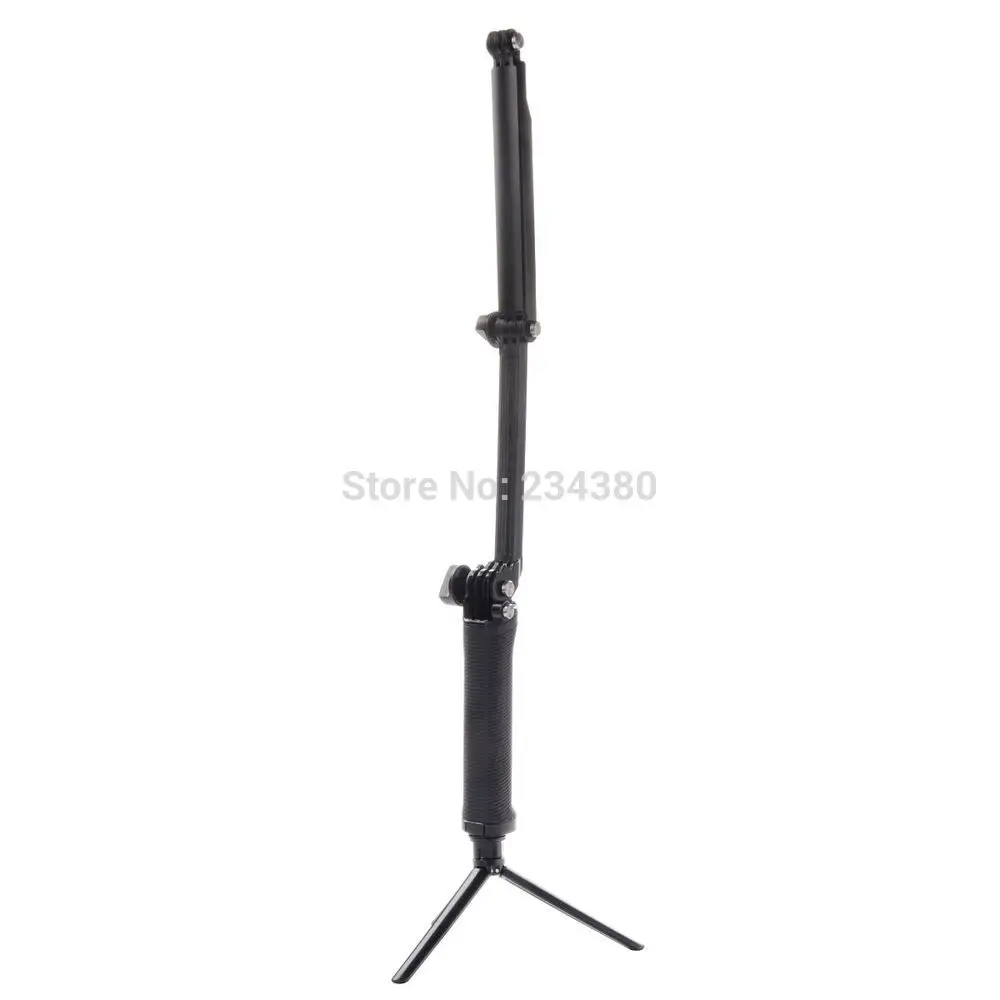  3-Way Monopod Arm Mount Adjustable stand Bracket Handheld Grip 3 Way Tripods For GoPro Hero 8 7 6 5