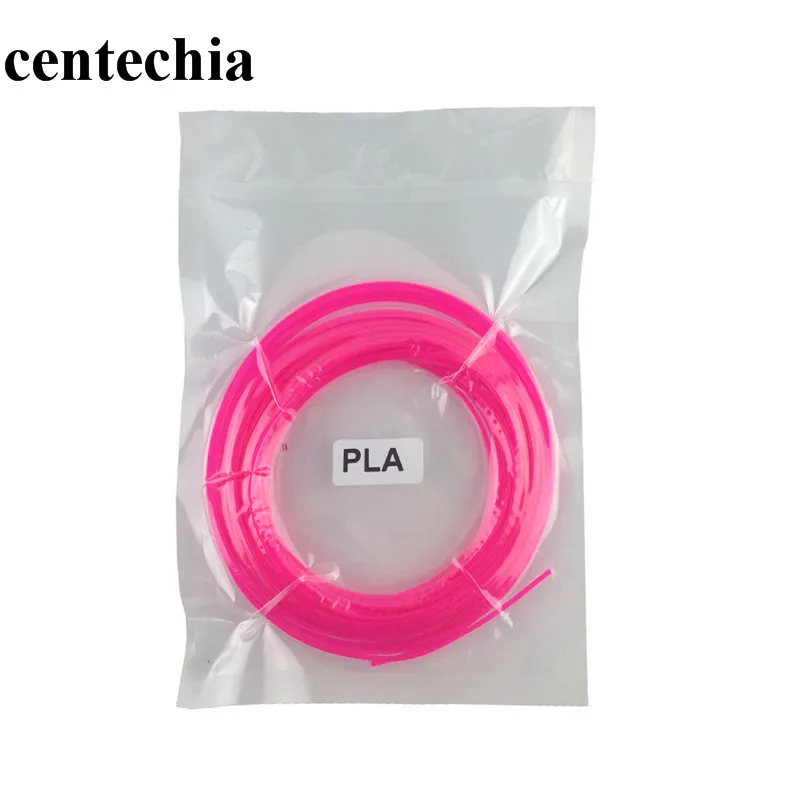 Centechia, новинка, материалы для 3d печати, Пластик PLA, нить 1,75 мм, 5 м/шт., 20 цветов, 100 м, для 3D-принтера, ручка