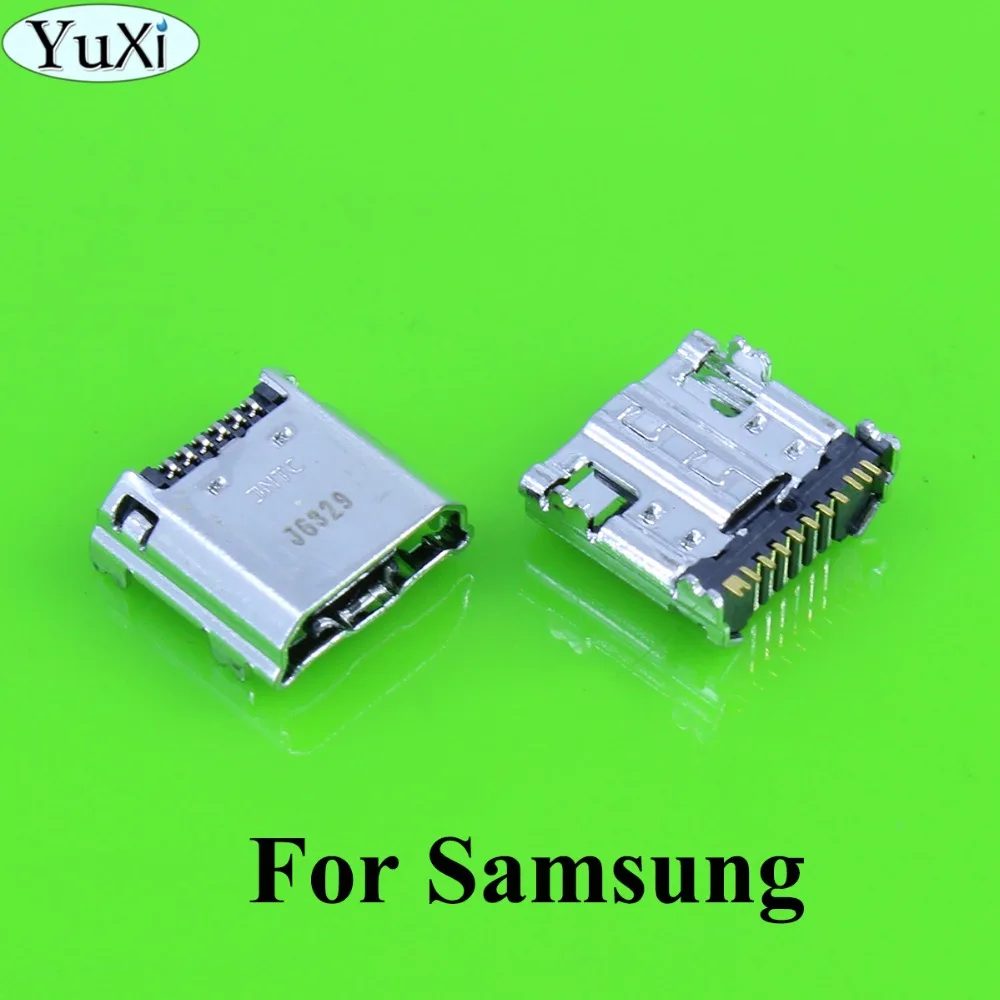 

YuXi 10pcs/lot Dock micro usb jack socket Connector charger Charging Port for Samsung Galaxy Tab 3 7.0 SM-T210, SM-T211 i9200