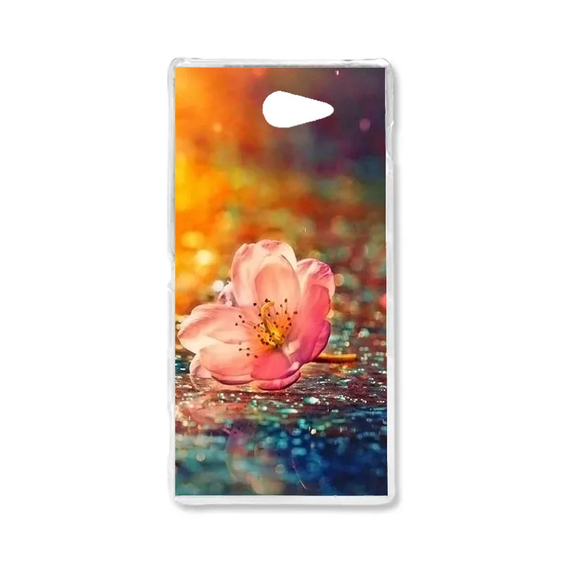 TAOYUNXI Мягкий чехол из ТПУ для sony Xperia M2 чехол s для sony M2 S50H D2303 D2305 D2306 dual D2302 4,8 дюймов гибкий чехол с рисунком "сделай сам" - Цвет: Q081