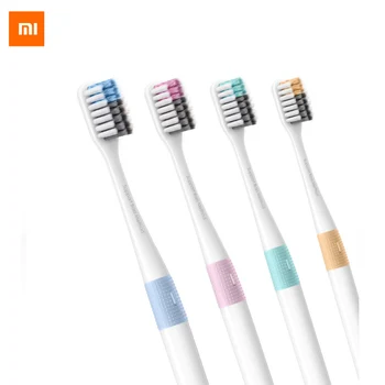 

Fast shipping Xiaomi Doctor B Tooth mi brush Deep Clean Bass Method Sandwish-bedded Brush with Travel box Soft tooth mijia brush
