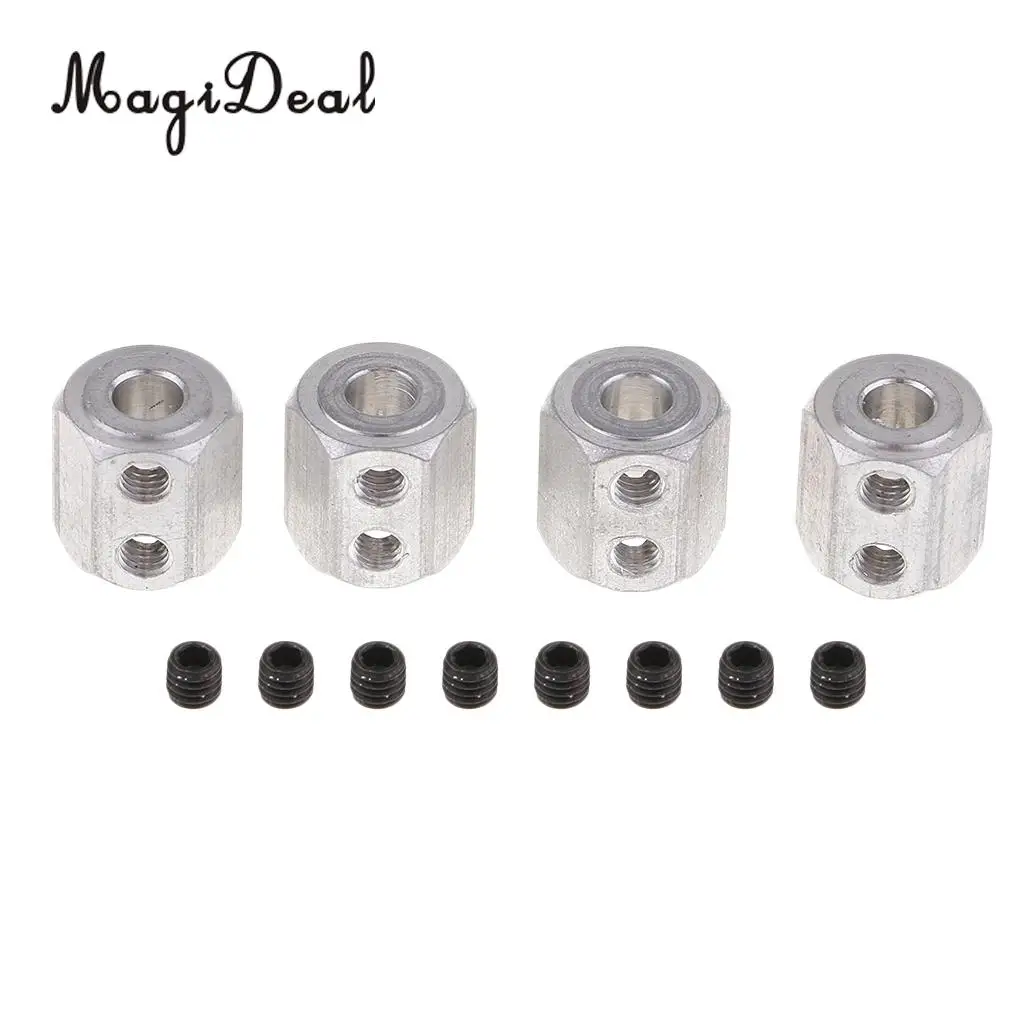 1/10 RC Car 4x 12mm Wheel Rim Hub Hex Adapter Connectors 08065 for HSP Accessory