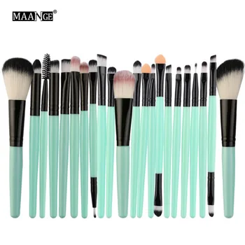 

MAANGE 22Pcs Makeup Brushes Set Professional Eyebrow Eye Shadow Eyeliner Lip Blusher Foundation Powder Cosmetic L8