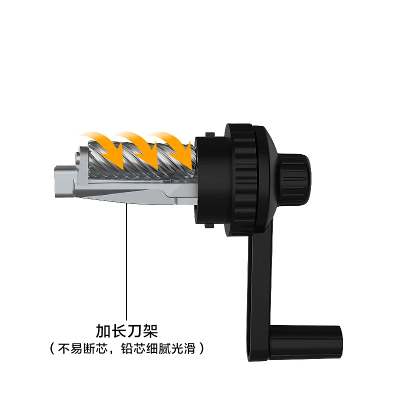 Tenwin Механическая точилка для скетчей угля наконечник регулируемая ручек детей