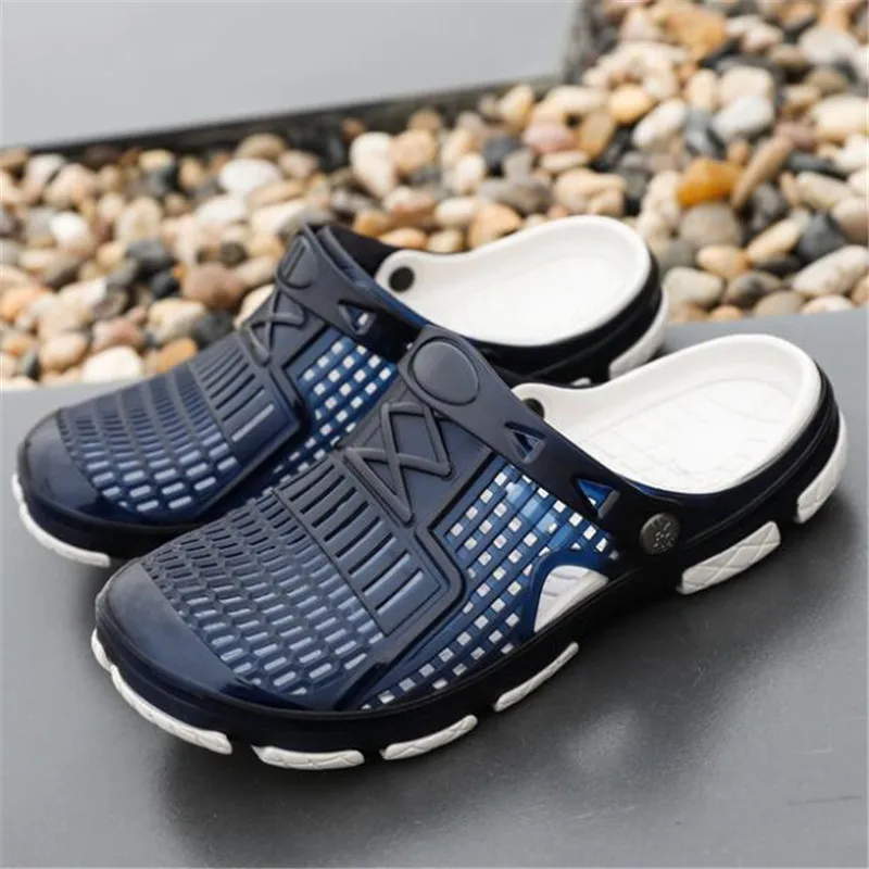 

Mhysa 2019 new men's fashion summer men's slippers breathable non-slip tweezers men's casual beach flat shoes sandals L159