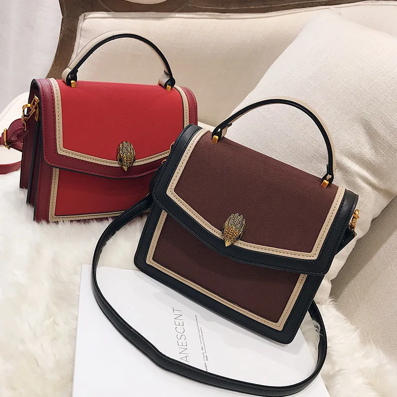 

Three-dimensional qualitative generous package Scrub color matching bird single shoulder diagonal female bag