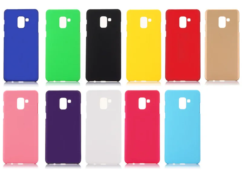 Macarons Color Hard PC Case for Samsung Galaxy A7 A8 2018 Back Cover Plus A810 | Мобильные телефоны и аксессуары