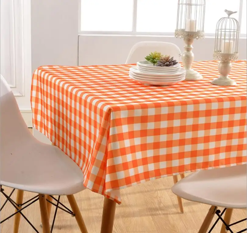 

Fyjafon Table Cloth Waterproof Oil Proof Tablecloth Green Cofee Table Cloth Polyester Table Cover Home Decor 130*180/140*200