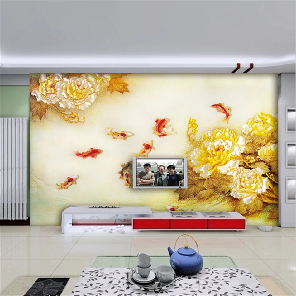 Wallpaper Door Picture More Detailed Picture About Gold Fish