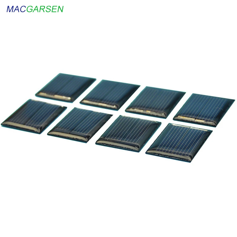 

10pcs 1V Epoxy Solar Panel 85mA mini Polysilicon Solar Cell DIY Solars Battery Charging Sun Photovoltaic Panel Solar Power Bank