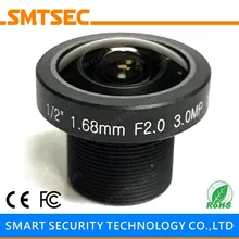 4.9 мм рыбий глаз 185 градусов IR 1/2 3mp M12 для 360 VR GoPro Камера Горячая(sl-ry168f20ir