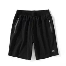 Плюс размер 8XL 7XL 6XL новые мужские шорты кэжуал Пляж Упругие талии мужские шорты ДЛЯ ФИТНЕССА летние однотонные Для мужчин; шорты с карманами на молнии