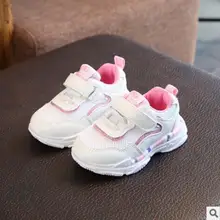 Crianças de Calçados Esportivos Casuais Crianças Meninos Sneakers Primavera Outono Malha Respirável Net Meninas Correndo Sapatos Para Crianças Botas Martin