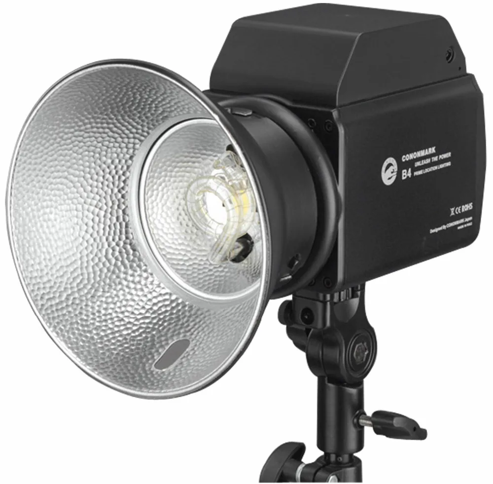 400W Compact Portable Studio Outdoor Flash Strobe Monolight Battery Power Supply & Flash Body in