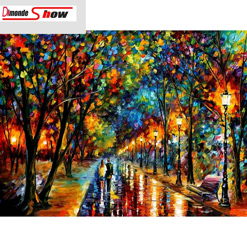 

Di Li 5D Diamond Painting Kits for art Diamond Dotz round Kits Paint by Numbers Diamond Puzzles Sticker for Bedroom,restaurant