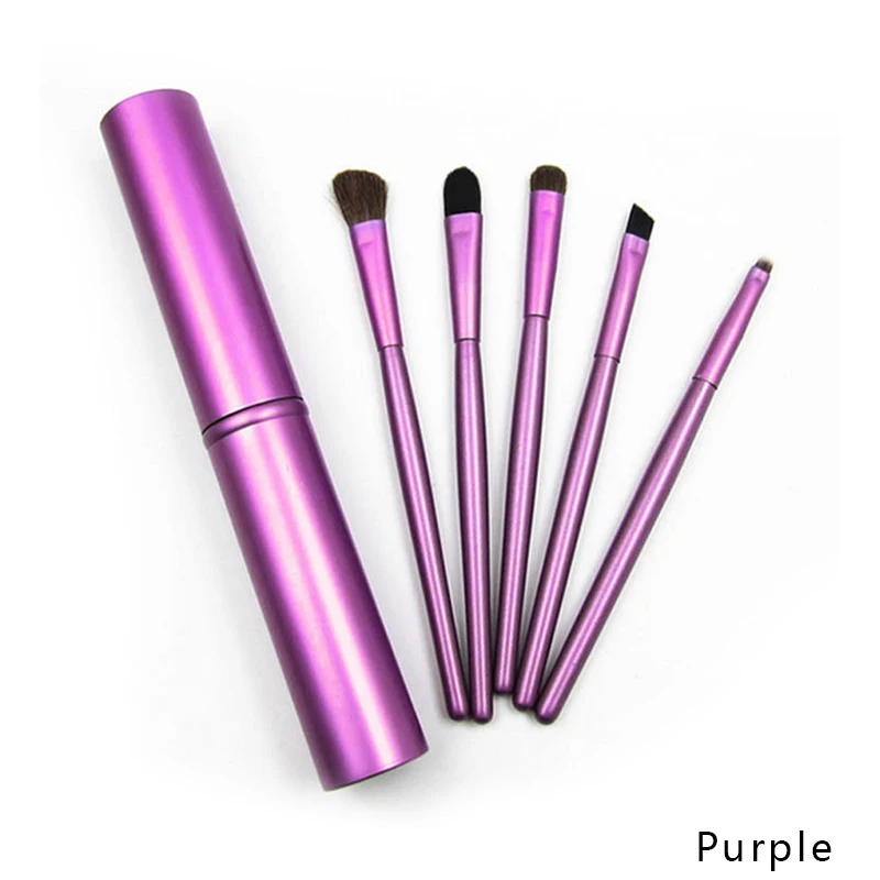 Профессиональный набор кистей для макияжа модная профессиональная Гламурная полнофункциональная переносная Кисть для макияжа инструмент для макияжа - Handle Color: purple