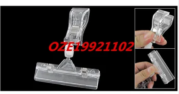 

1PCS Retail Stores Clear Advertising Pop Display Rotary Clip Holder