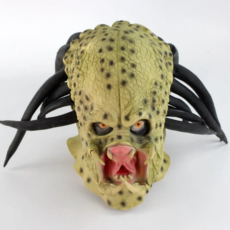 

Movie Alien vs Predator Masque Latex Mask Cosplay Predator Halloween Terror Mask Prop