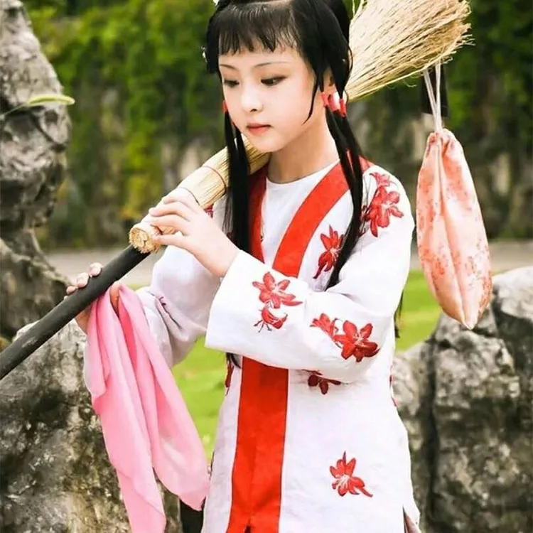 Китайский Юэ опера костюм Hanfu для китайского мастерства мечта Красного особняка детская версия ТВ игровой костюм сценическое