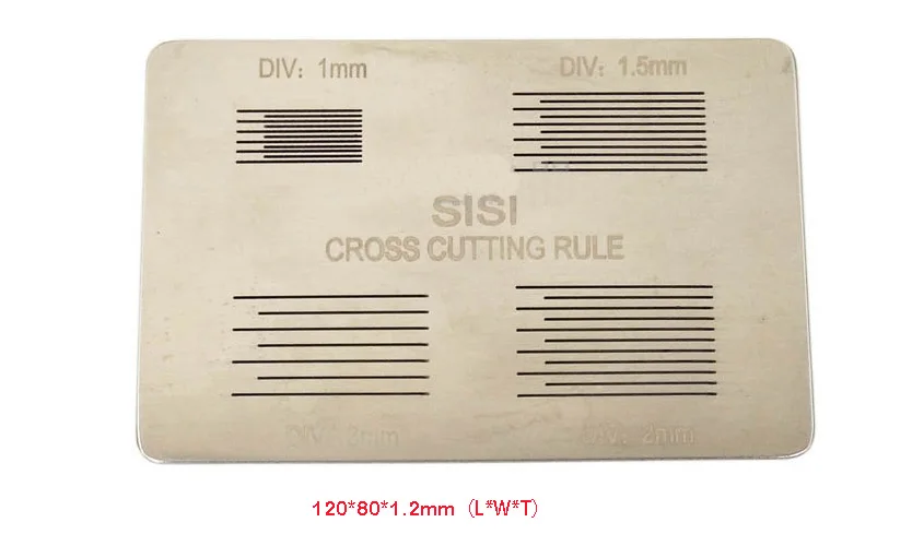 4в1 поперечный люк плиты сто сетки адгезии тестер SISI крест резки правило