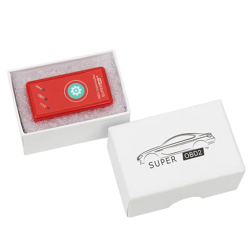 Super OBD2 ECU Chiptuning Box сброс ключа автомобиля супер OBD ЭБУ программатор больше