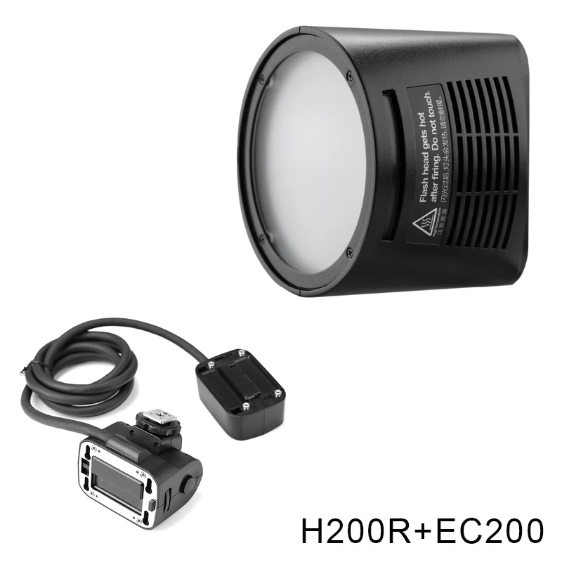 Godox AD200 V1 PRO Glash аксессуары WITSTRO H200R круглая вспышка удлинитель с головкой и