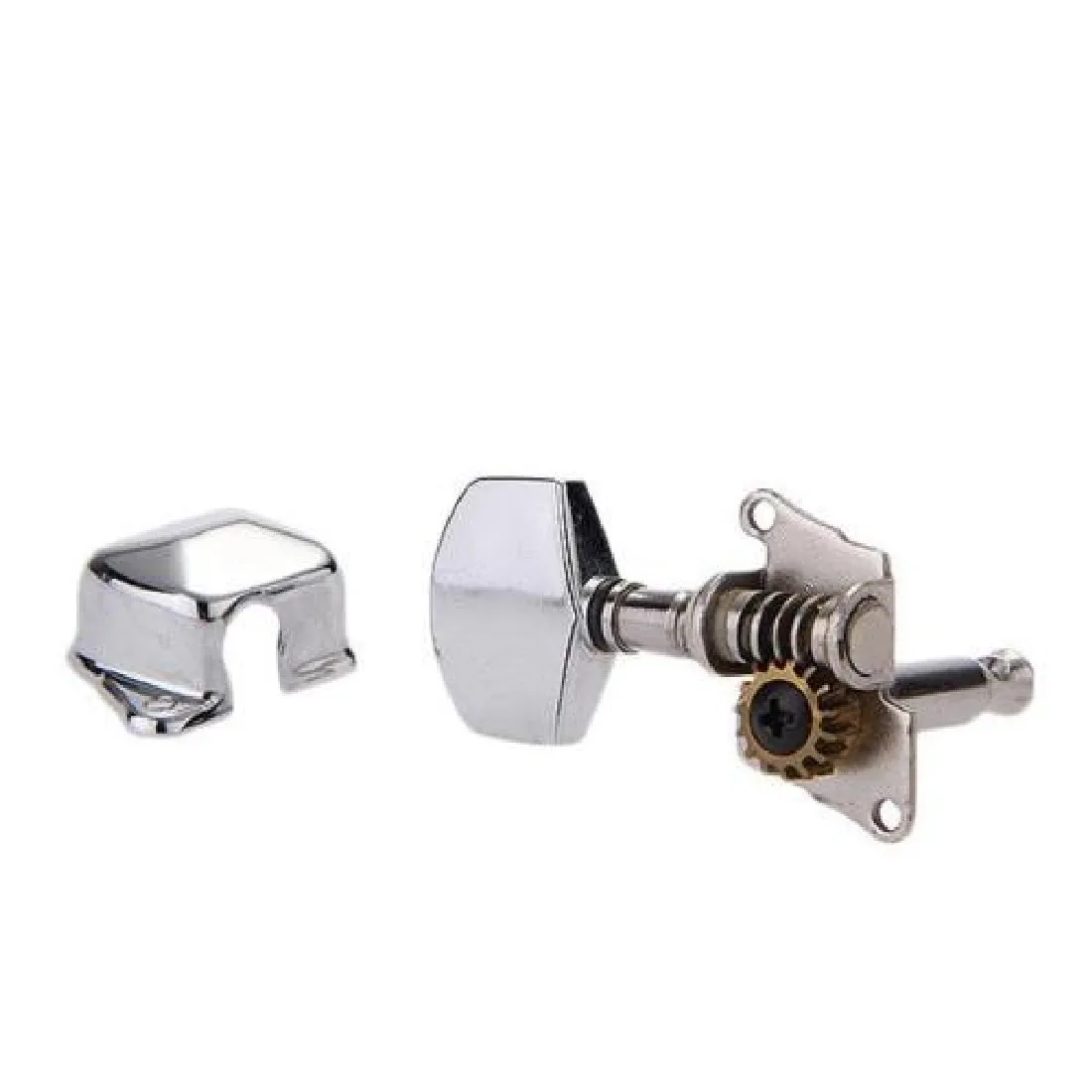 

High Quality Left Knob Electric Acoustic retro durable Vintage Semi Closed Tuning Peg String Tuner Guitar Accessories