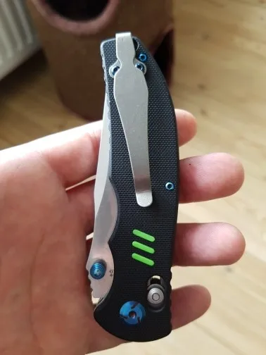 В наличии! Лидер продаж! Зажим для ножа сделай сам без узора карманный зажим