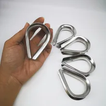 10 шт. Диаметр 14 мм M14 наперсток веревка для обжима проволочного каната