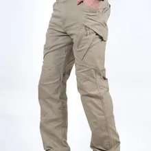 S. ARCHON IX9 город тактические брюки карго для мужчин боевой спецназ армии военные брюки хлопок много карманов стрейч гибкие мужские брюки