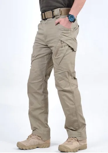 

S.ARCHON IX9 City Tactical Cargo Pants Men Combat SWAT Army Military Pants Cotton Many Pockets Stretch Flexible Man Trousers