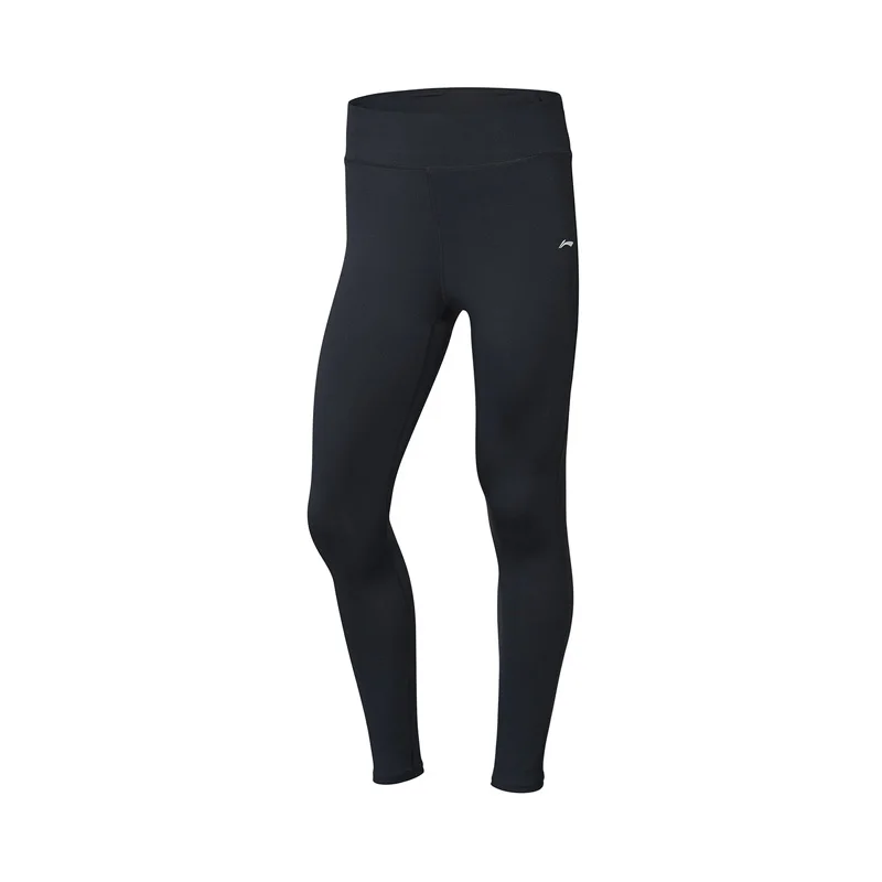 Li-Ning, женские тренировочные спортивные брюки, облегающие, базовый слой, 83% полиэстер, 17% спандекс, подкладка, спортивные брюки, AULP052 WKY223 - Цвет: AULP052-2H