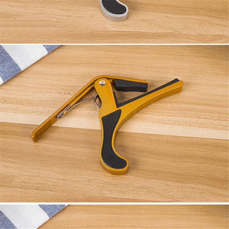 Metal Guitar Capo Forr Ukulele Quick Change Clamp Key (5)