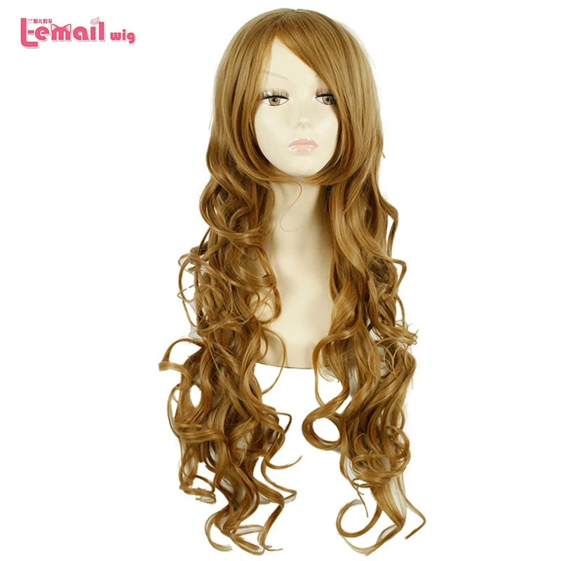 

L-email wig New Toradora! Aisaka Taiga Cosplay Wigs 70cm Long Light Brown Heat Resistant Synthetic Hair Perucas Cosplay Wig