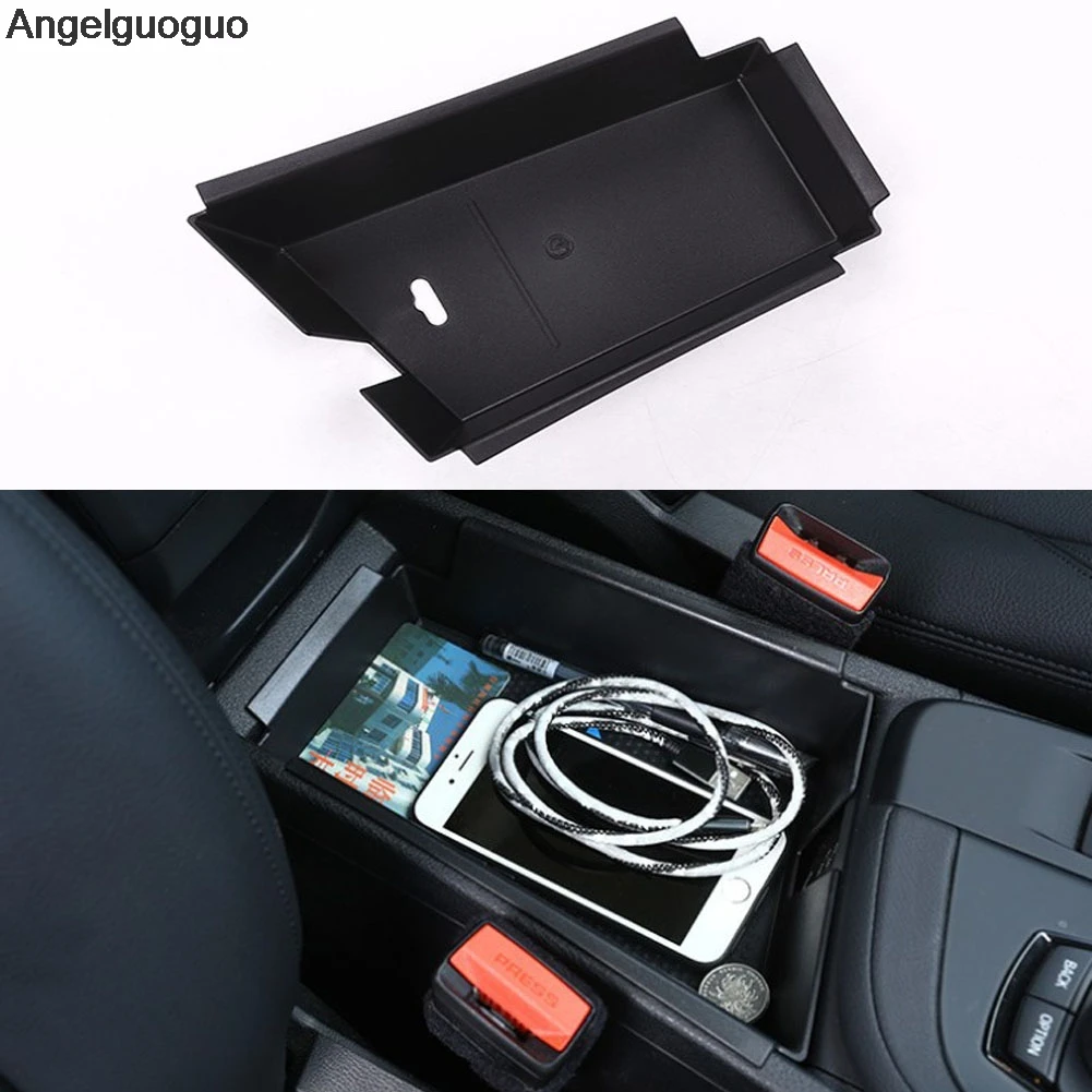Car Styling For BMW X1 F48 2016 2018 Central Armrest Storage Box