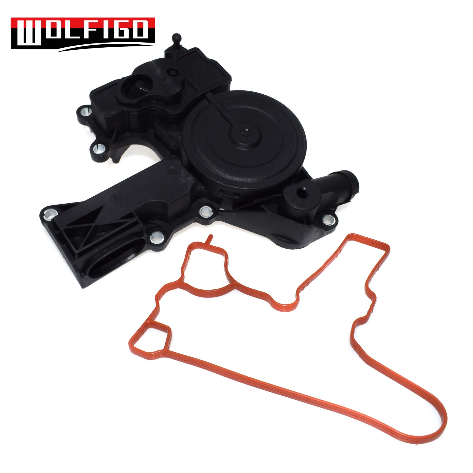 WOLFIGO Подходит для AUDI A4 A3 TT VW Jetta Golf Passat маслоотделитель PCV клапан в сборе 06H103495 06H103495A