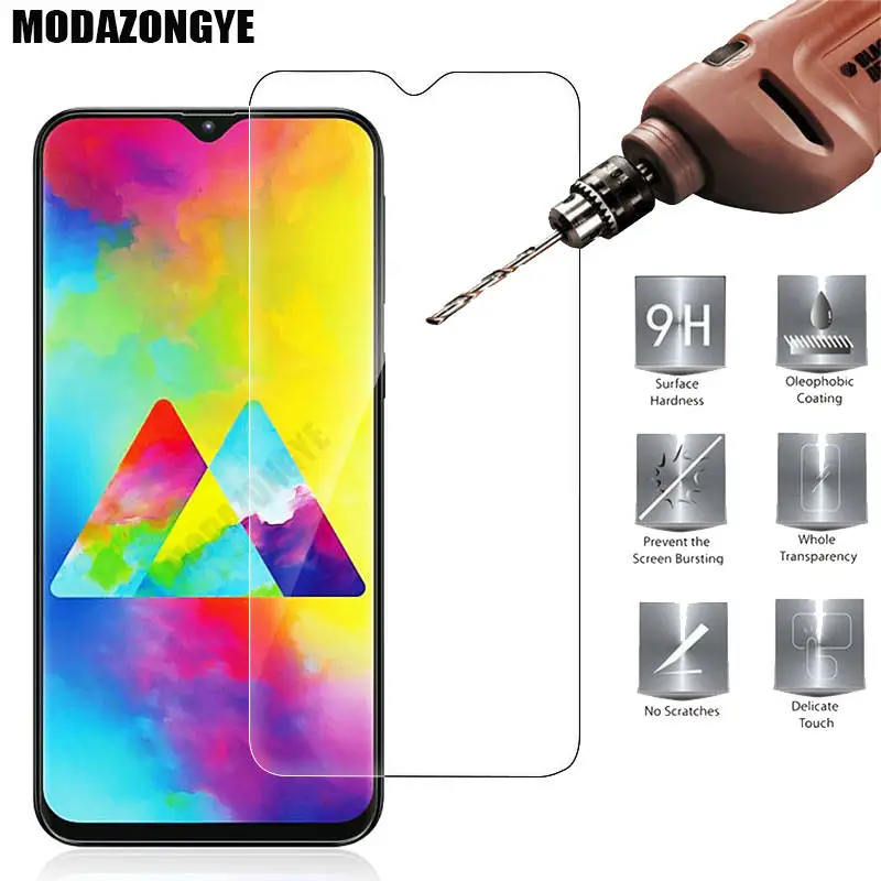Закаленное стекло для Samsung Galaxy M20 защита экрана Стекло SM M205F M205 защитная